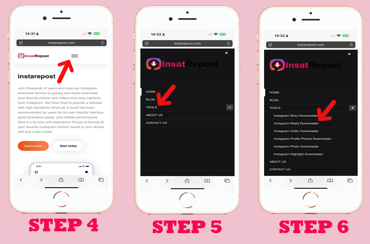 Step 2 - Paste on website