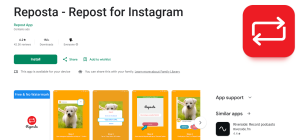 Repost for Instagram